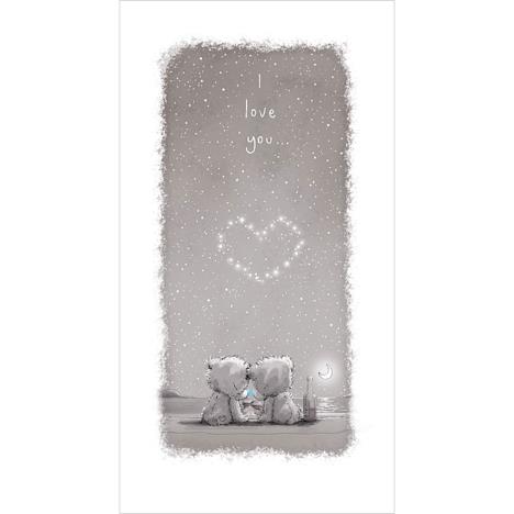 I Love You Stars Me To You Bear Card £2.19